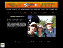 Tablet Screenshot of akfishbonecharters.com